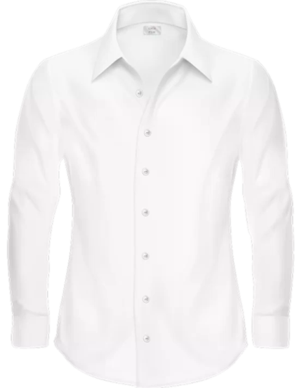 Clean white shirt